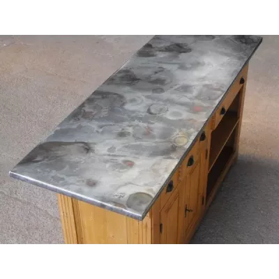 Plateau de comptoir en zinc - Zinc d'art