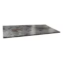 Plateau en zinc pour table - Zinc d'art