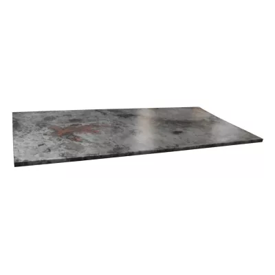 Plateau en zinc pour table - Zinc d'art