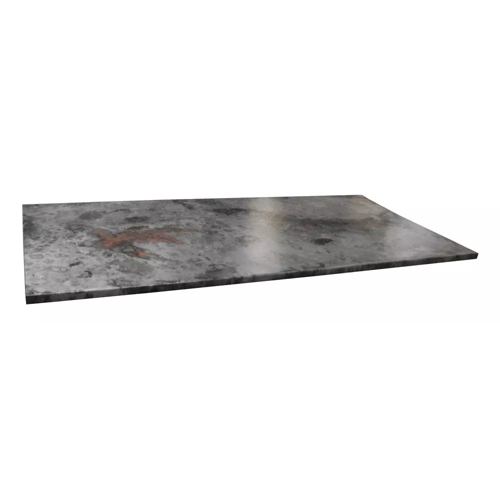 Plateau en zinc pour table - Zinc d'art