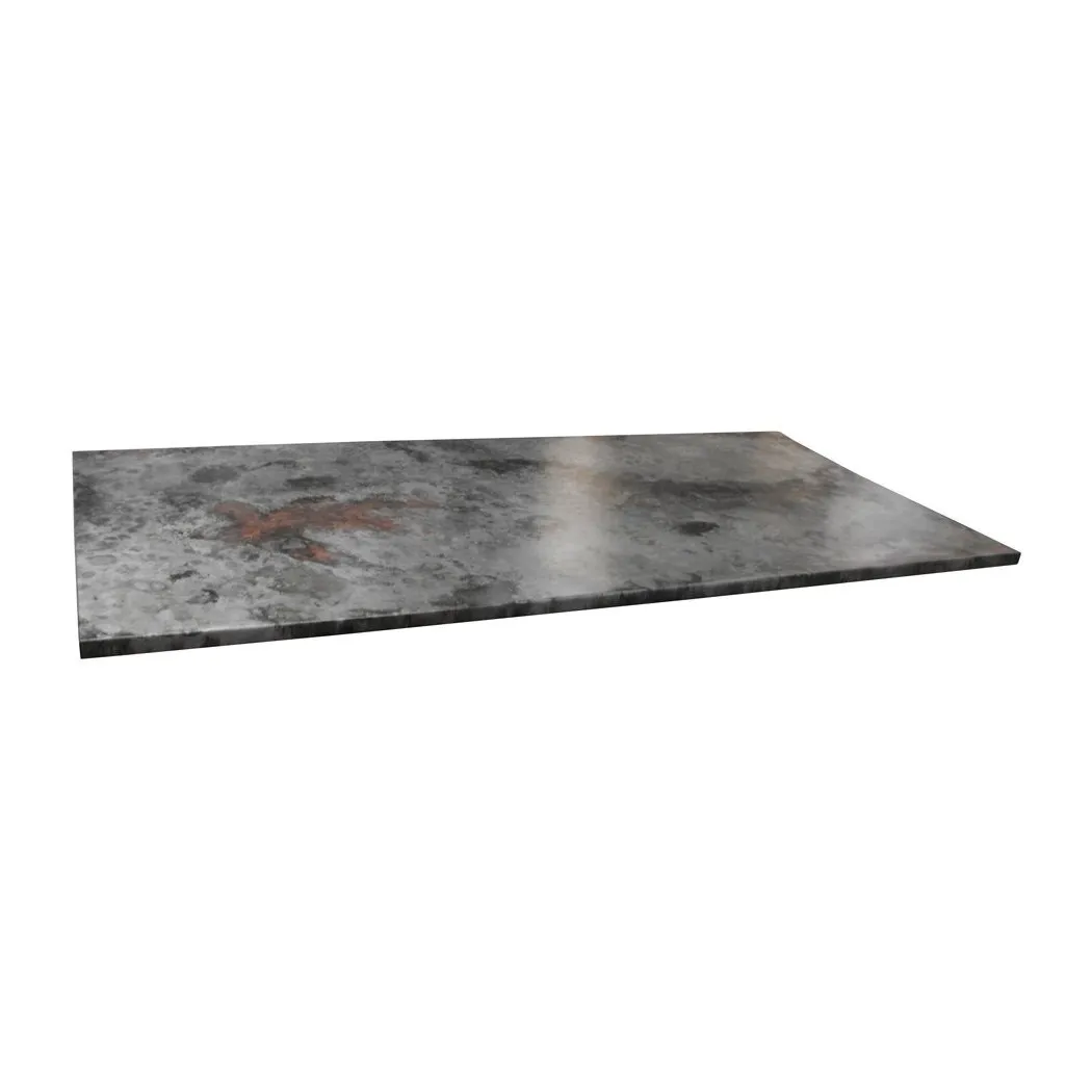 Plateau en zinc pour table - Zinc d'art