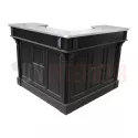 Bar d'angle 140cm x 140cm en pin massif - Chester