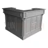 Bar d'angle 140cm x 140cm en pin massif - Chester