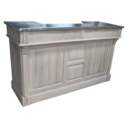 Lit bébé à barreaux en pin massif 140cm x 60cm, sommier inclus - Sugar