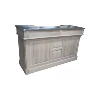 Lit bébé à barreaux en pin massif 140cm x 60cm, sommier inclus - Sugar