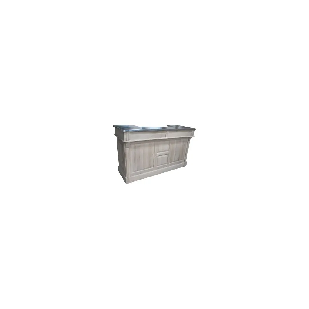 Lit bébé à barreaux en pin massif 140cm x 60cm, sommier inclus - Sugar