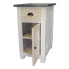 Petit rangement de cuisine 1 tiroir et 1 porte en pin massif - Straight