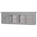 Grand placard en pin massif 4 portes - Straight
