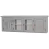 Grand placard en pin massif 4 portes - Straight