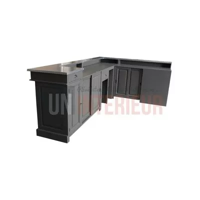 Petit bureau de 110cm en pin massif - President