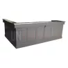 Bar sur-mesure en pin massif 308cm avec retour en L