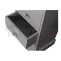Commode haute en pin massif ou semainier, 8 tiroirs - Cranford