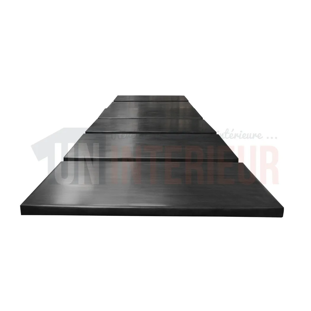 Plateau de table en zinc - Zinc d'art ardoise