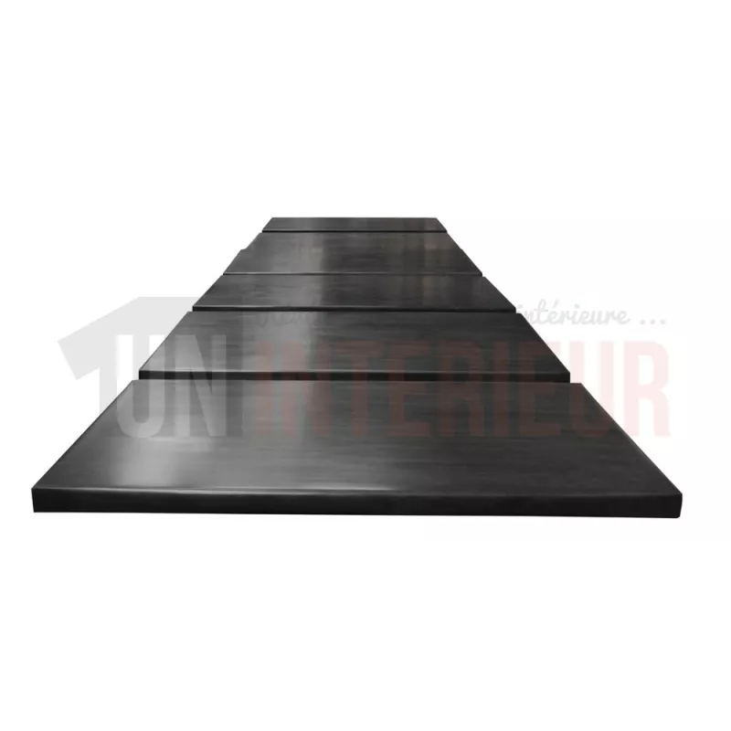 Plateau de table en zinc - Zinc d'art ardoise
