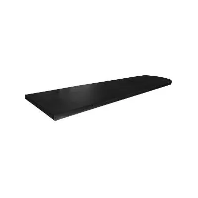 Grand plateau de table en Zinc d'art ardoise