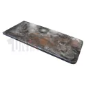 Plan de travail de cuisine en zinc d'art couleur 100 x 45 cm- Zinc classique
